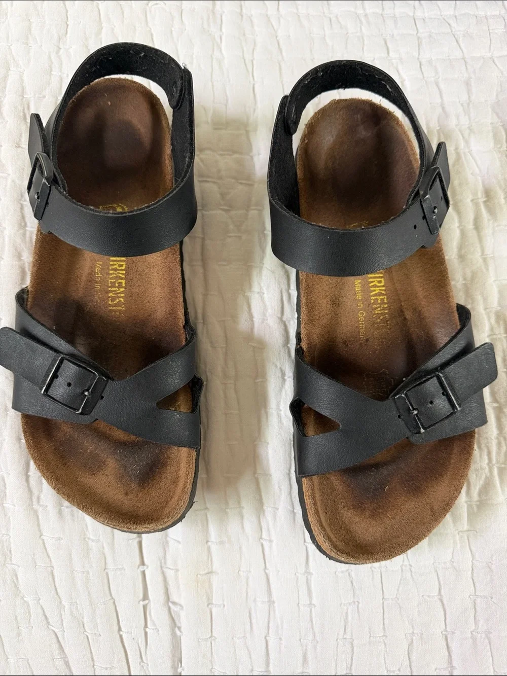 Women’s Birkenstock black sandals